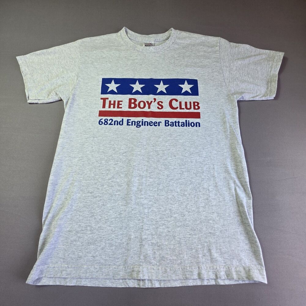 The Boys Club 682nd Engineer Battalion Graphic Tee Fruit Of The Loom Size Med